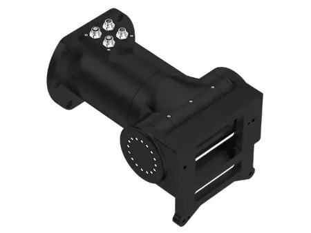 Eje rotativo para cabezal de corte láser biselado