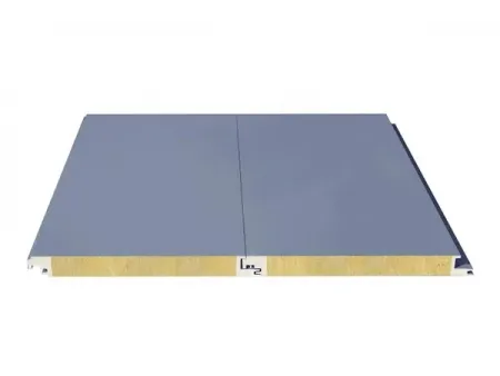 Paneles sándwich para muros con fijación oculta