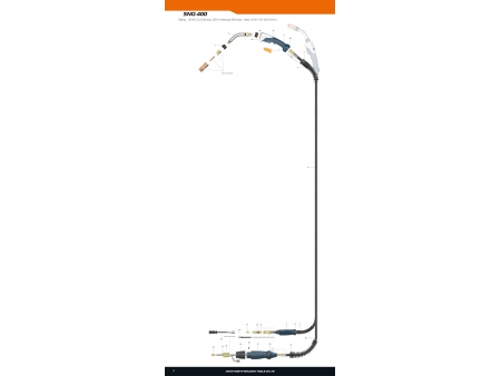 Pistola de soldadura MIG/MAG, SNQ400