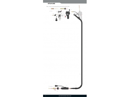 Pistola de soldadura MIG/MAG, QTBL-24D