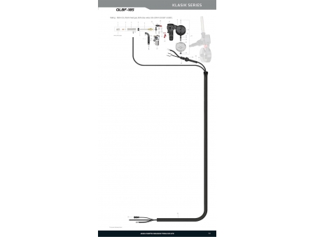 Pistola de soldadura MIG/MAG, QLBF-185
