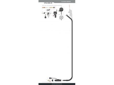 Pistola de soldadura MIG/MAG, QTLB-36D-SP