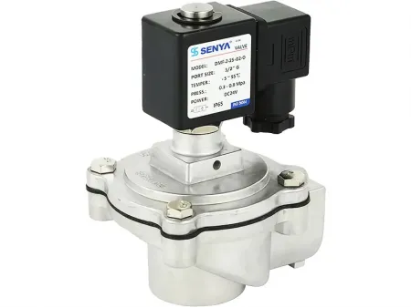 Serie DMF-Z  Válvula solenoide de 2/2 vías de aluminio fundido