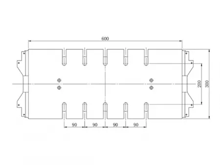 Prensa de estampado de malla metálica