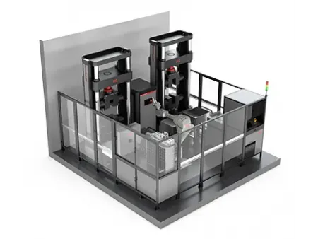 Sistema automatizado robótico de pruebas de tracción de láminas