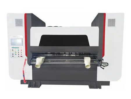 Máquina cortadora hendidora de cuchillas finas