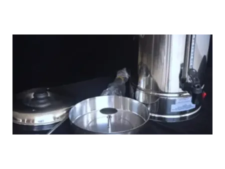 Cafetera eléctrica (Percoladora de café en acero inoxidable)