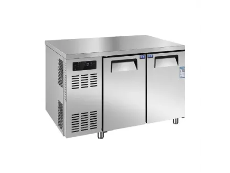 Mesa de trabajo refrigerada comercial