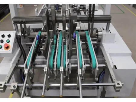 Plegadora encoladora (400m/min)