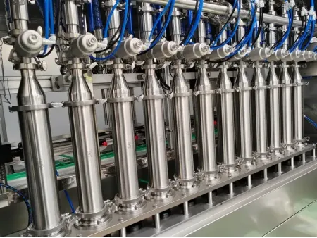 Llenadora de pistón automática