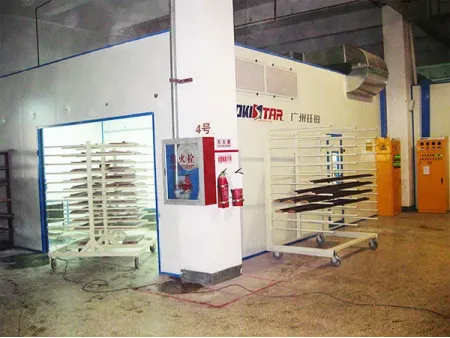 Cabina de pintura para carpintería