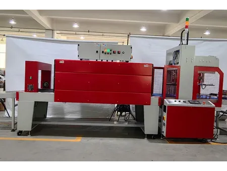 Enfajadora Retráctil Automática con Selladora de Manga