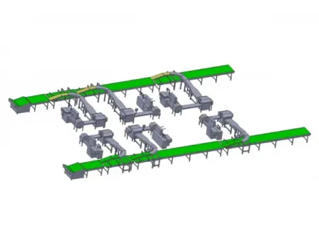 Sistema automático de envasado de galletas