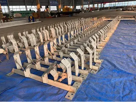 Estructuras metálicas para sistemas de transporte de materiales a granel