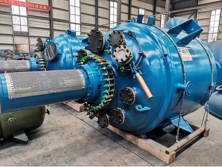 Reactor con revestimiento de vidrio tipo CE (cerrado)