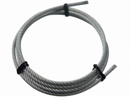 Cable de alambre galvanizado 7X19, cable para aeronaves