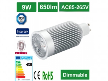 Foco LED GU10 COB 9W B8