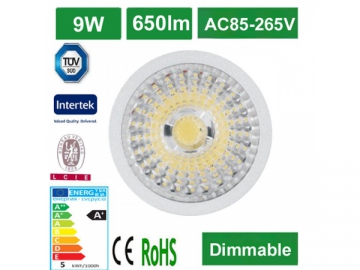 Foco LED GU10 COB 9W B8