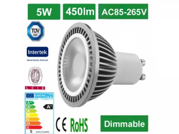 Foco LED GU10 COB 5W B10