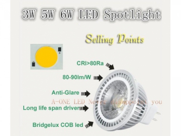 Foco LED MR16 COB 5W B13