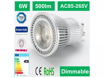 Foco LED GU10 COB 6W B19