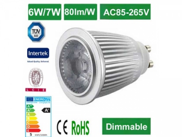 Foco LED GU10 COB 6W/7W B20