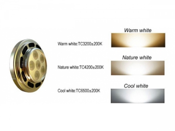 Foco LED de alta potencia 6W G53 AR111