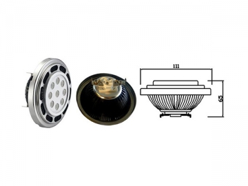 Foco LED de alta potencia 9W G53 AR111