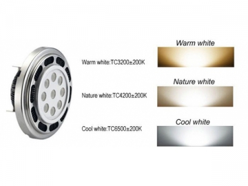 Foco LED de alta potencia 9W G53 AR111