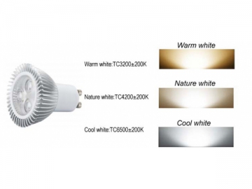 Foco LED de alta potencia 5W GU10 B1