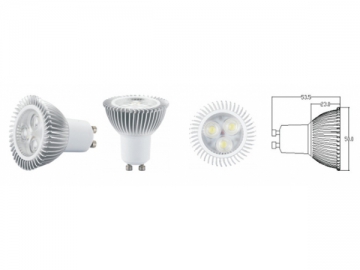 Foco LED de alta potencia 5W GU10 B1