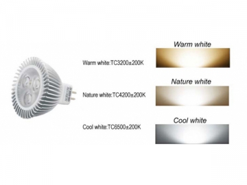 Foco LED de alta potencia 5W MR16 B1