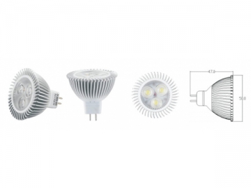 Foco LED de alta potencia 5W MR16 B1