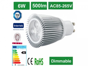 Foco LED de alta potencia 6W GU10 B3