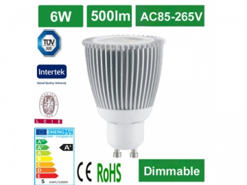 Foco LED de alta potencia 6W GU10 B3