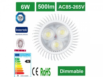 Foco LED de alta potencia 6W GU10 B3