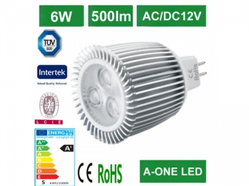 Foco LED de alta potencia 6W MR16 B3