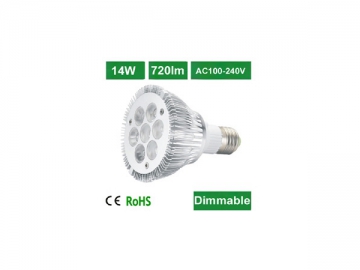 Foco LED de alta potencia 14W PAR30