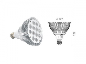 Foco LED de alta potencia 18W PAR38