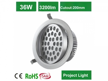 Luz empotrable LED de alta potencia 36x1W DL09106