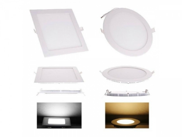 Panel de luz LED empotrable ultra delgado