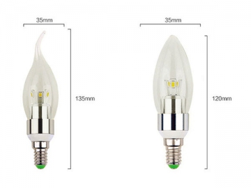 Bombillas LED tipo vela