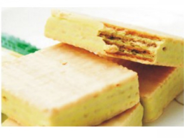Línea de producción de galleta oblea totalmente automática