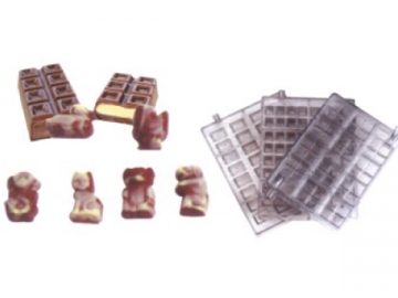 Línea de moldeo de chocolate