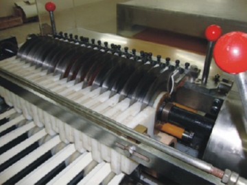 Línea automática formadora de barras de dulce