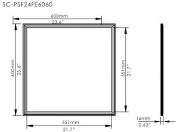 Panel de luces LED RGB