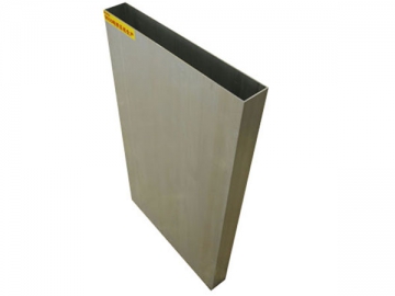 Perfiles grandes de aluminio extruido industriales