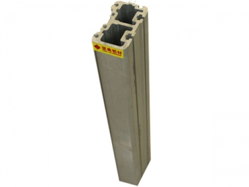 Perfiles grandes de aluminio extruido industriales