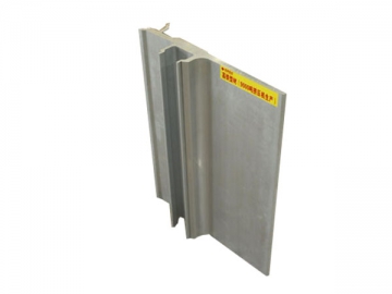 Perfiles grandes de aluminio extruido industriales