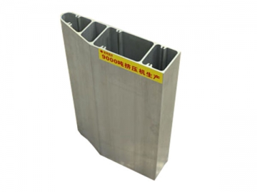 Perfiles grandes de aluminio extruido industriales